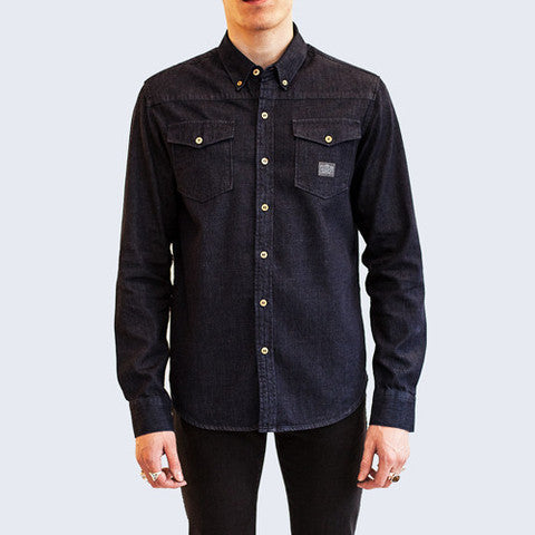 Frederick Indigo Wash Denim Shirt